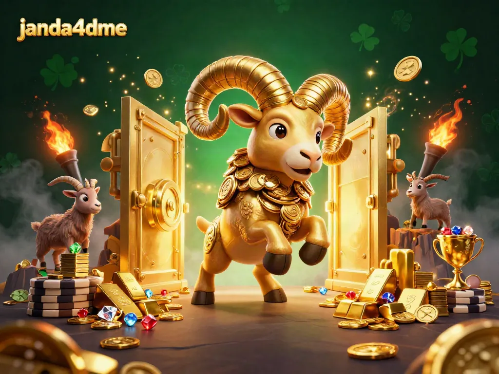 Janda4dme menarik perhatian dengan ram emas bersepeda di dunia casino bersinar.