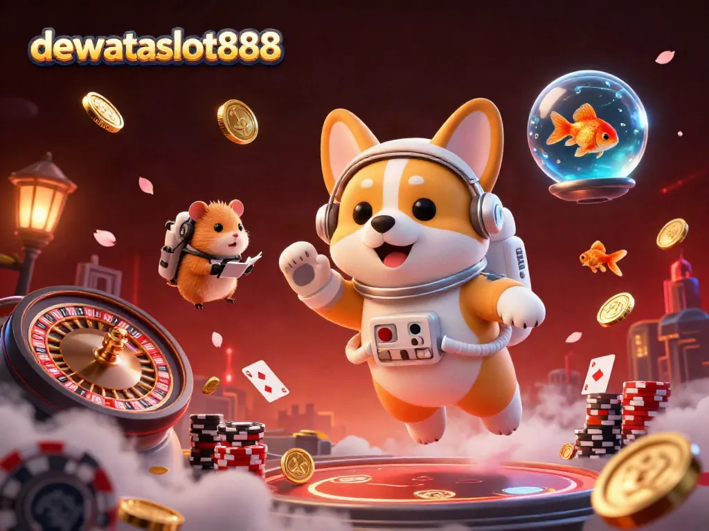 Permainan live casino terunik di dewataslot888 dengan suasana interaktif yang ramai dan penuh detail.