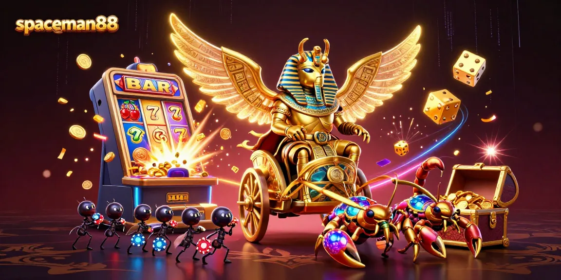 Join the thrilling adventure of spaceman88 with epic casino games and golden treasures galore!