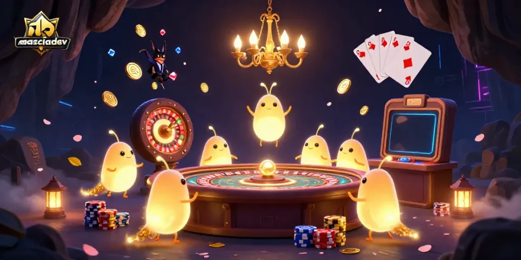 Join the thrilling adventures at masciadev where glowworms brighten the casino cave, featuring dynamic gameplay elements.