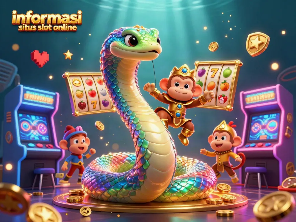 Menangkan jackpot di informasi situs slot online dengan simbol keberuntungan dan desain atraktif.