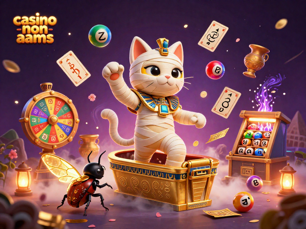 Scopri il divertimento nel casino non AAMS con un gatto mummificato e giochi di fortuna!