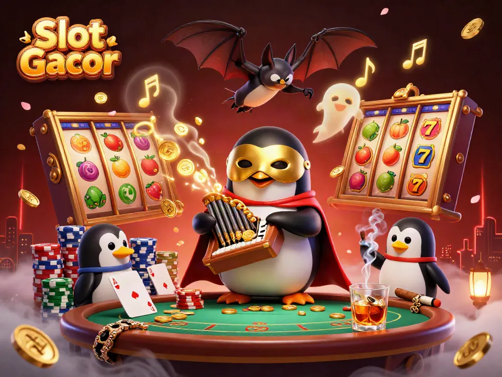 Experience the excitement of Slot Gacor with dynamic characters and vibrant gaming elements.