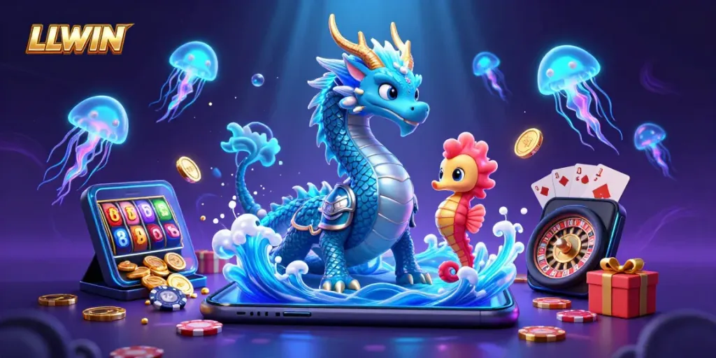 Experience thrilling wins with LLWIN's vibrant casino games featuring exotic characters and dynamic visuals.