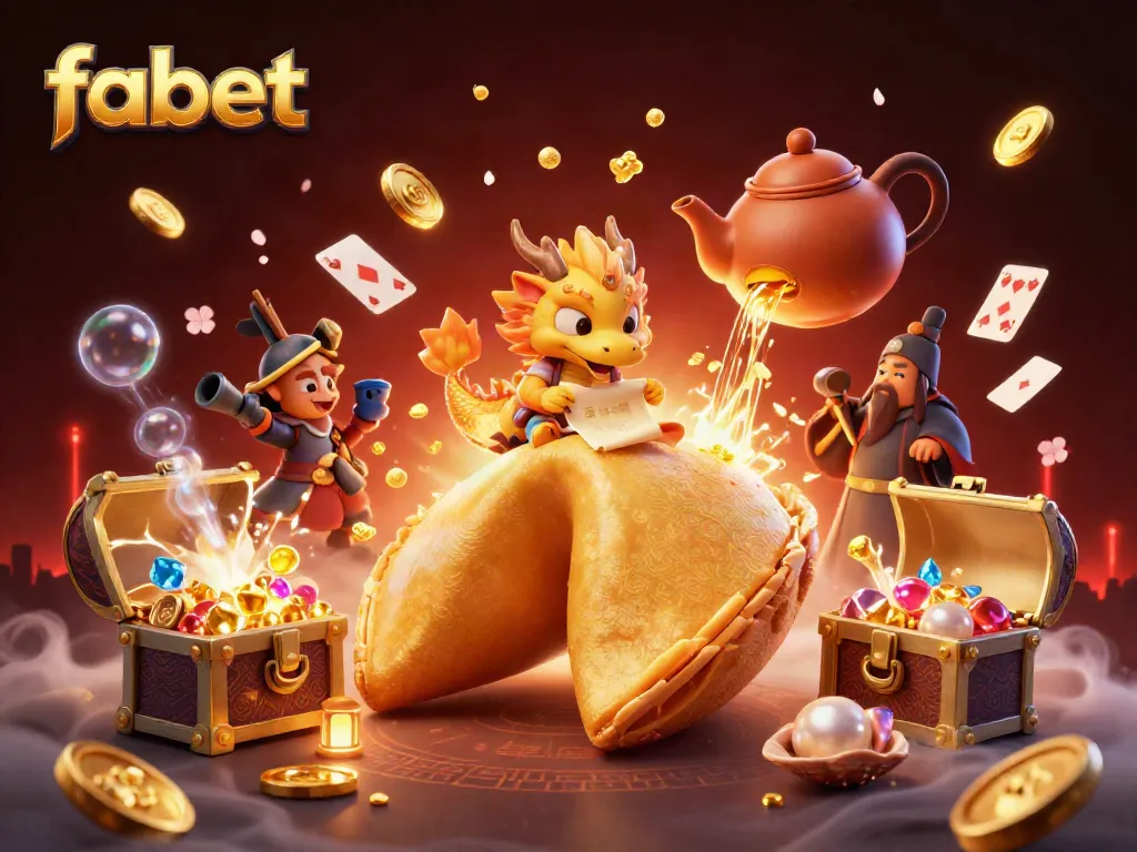 Experience winning strategies at fabet with golden fortune cookies and treasure chests bursting with rewards.