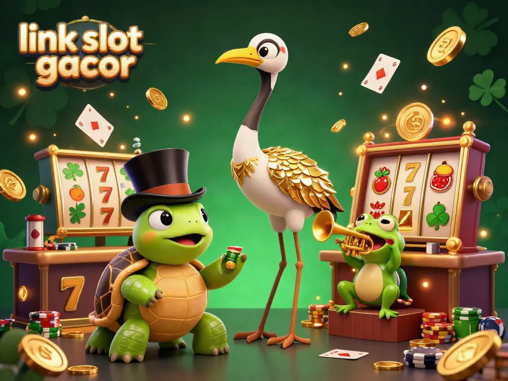 Experience the thrill of link slot gacor with vibrant characters and dynamic gaming elements.