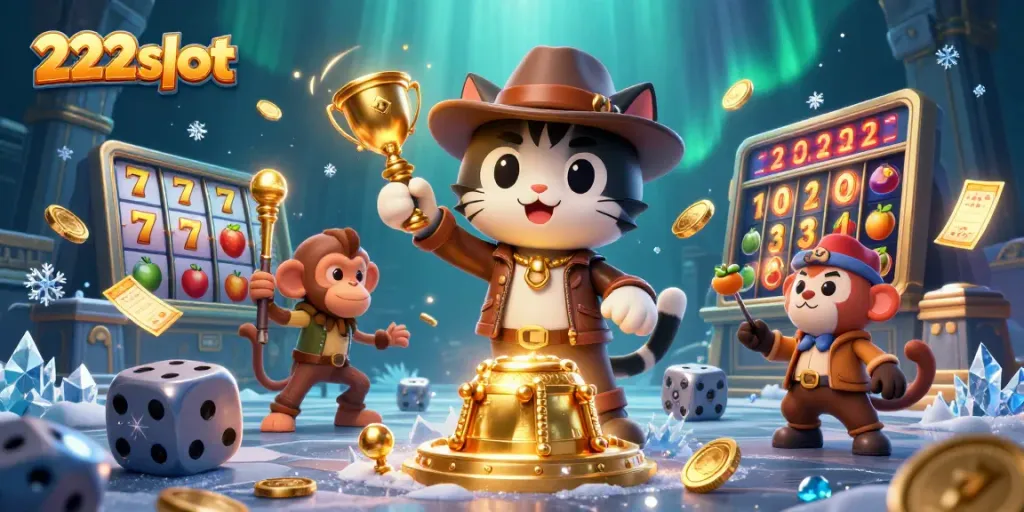 Menangkan 222slot dengan menjelajahi artefak kasino emas dalam petualangan menarik.