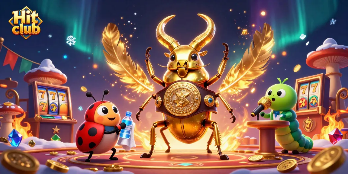 Engage in the Hit club casino world with vibrant 3D characters and dynamic slot action.
