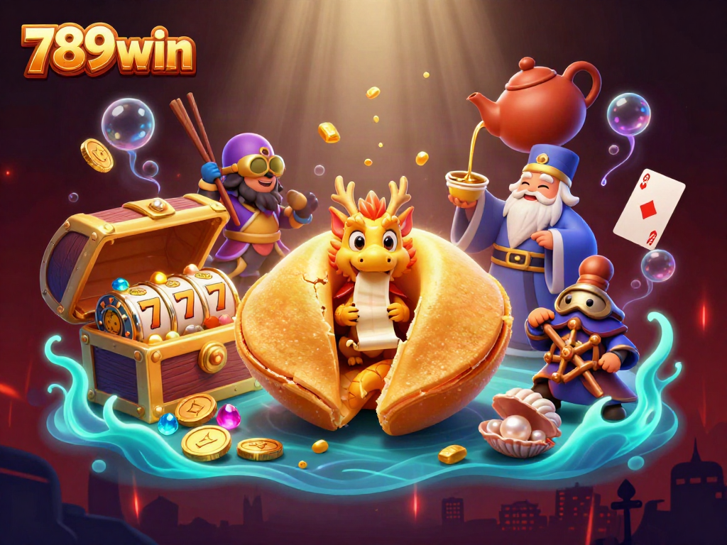 Discover winning strategies with 789win's captivating casino illustration featuring luxurious slot elements.