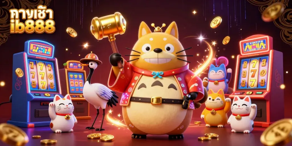 ทางเข้า ib888 เล่นเกมสล็อตออนไลน์ในรูปแบบ 3D ที่มีความสวยงามและน่าตื่นเต้น