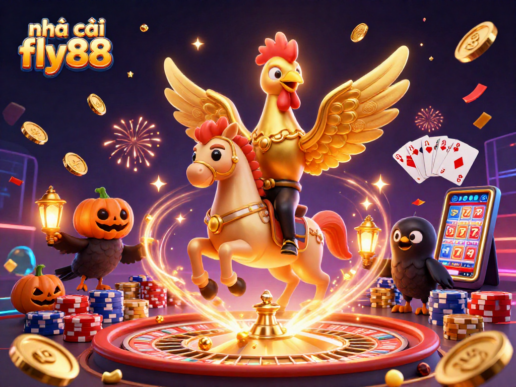 Play at nhà cái fly88 and win with vibrant casino-themed excitement!