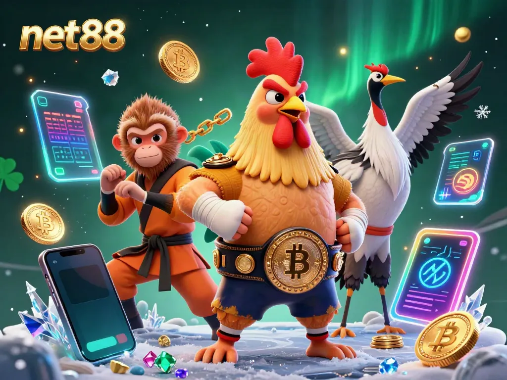 Win big with net88 alongside vibrant characters in an ultra-detailed casino scene.