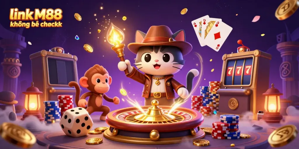 Trải nghiệm cá cược đỉnh cao với link M88 không bị chặn trên nền tảng casino chất lượng.
