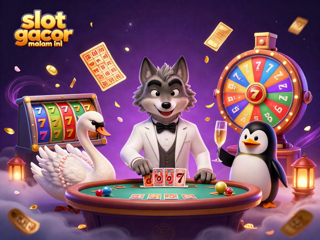 Mengulas strategi slot gacor malam ini dengan karakter unik di dunia kasino yang penuh warna.