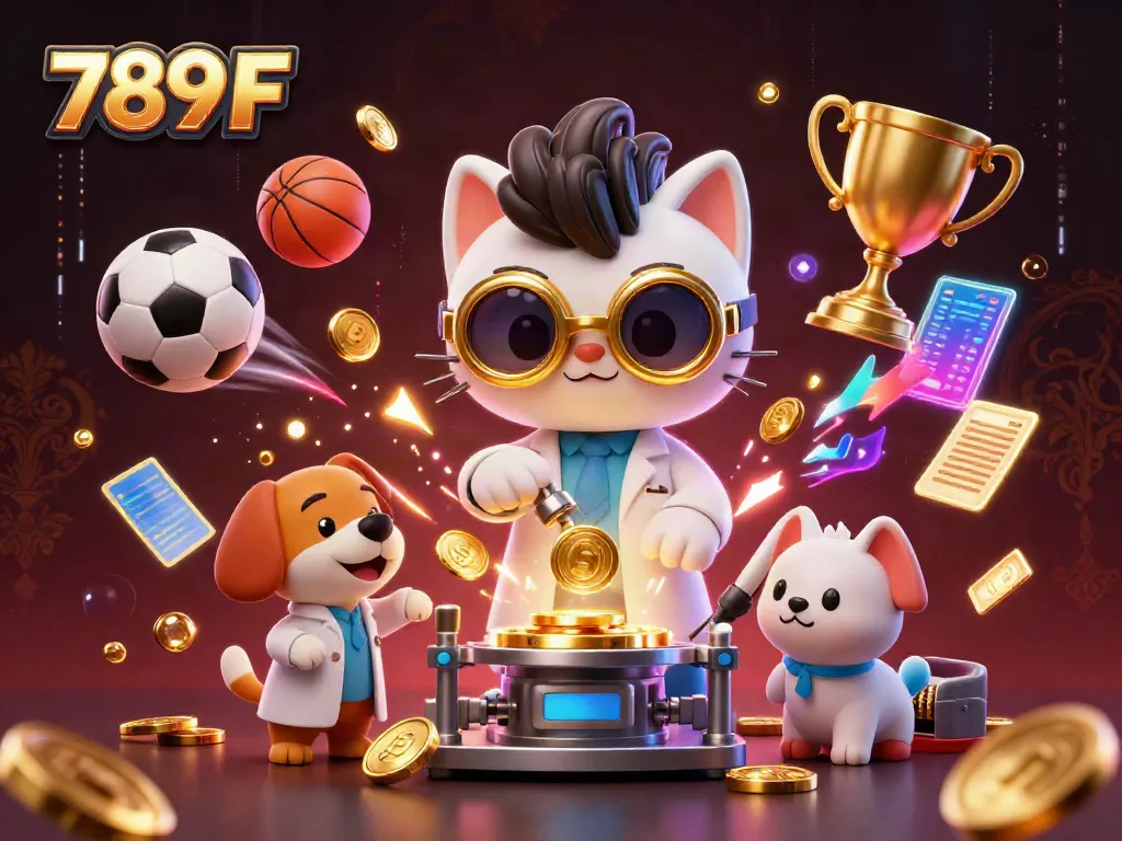 Engage in casino excitement with 789 F's vibrant gaming atmosphere, showcasing dynamic sports elements.