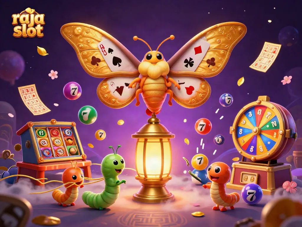 Mengguncang raja slot dengan simbol jackpot berkilau dan keindahan kasino menawan.