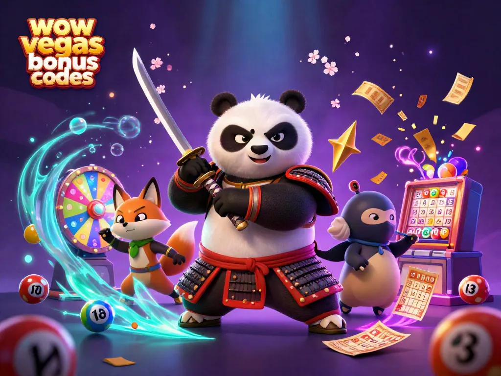 Win big with WOW Vegas bonus codes while enjoying a dynamic lottery experience, featuring exciting elements.