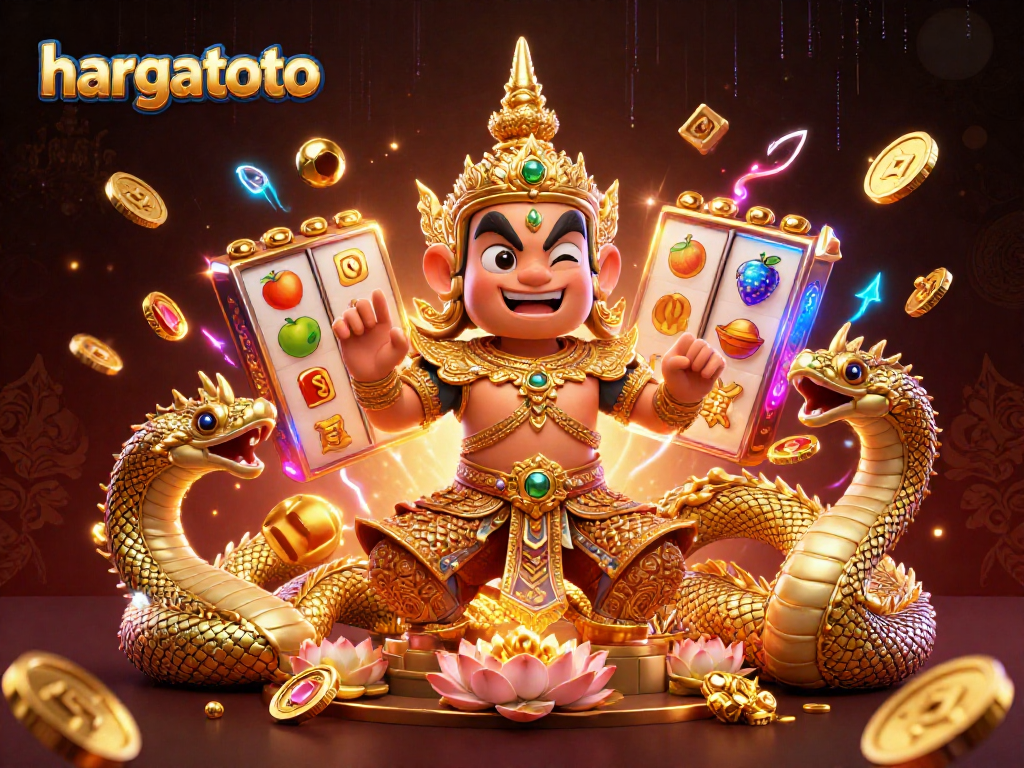 Engage with the exciting hargatoto casino experience featuring vibrant slots and golden themes.