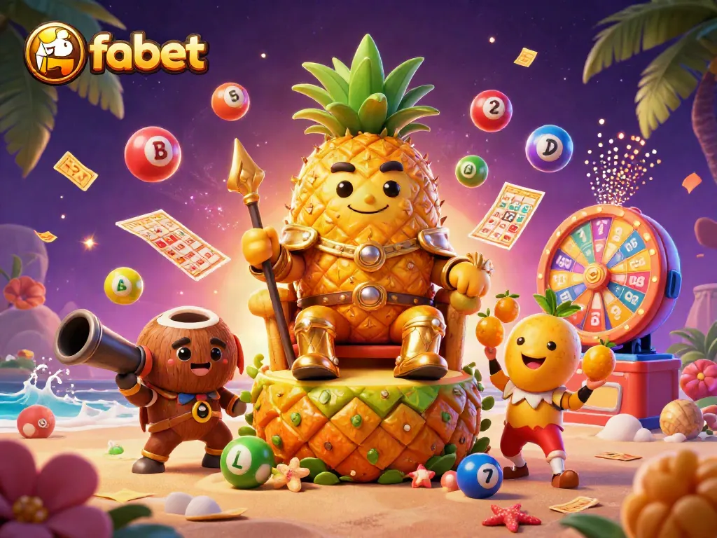 Experience thrilling gameplay at fabet with vibrant lottery elements and engaging characters.