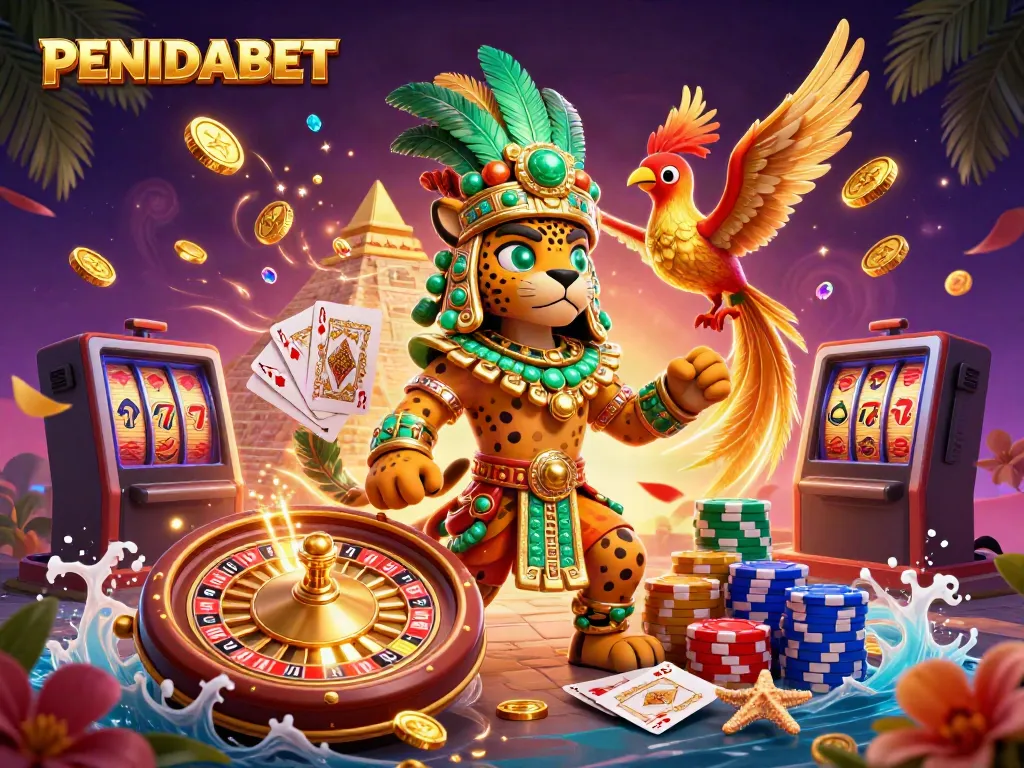 PENIDABET menawarkan pengalaman taruhan togel online yang menarik dengan ilustrasi 3D kaya warna.