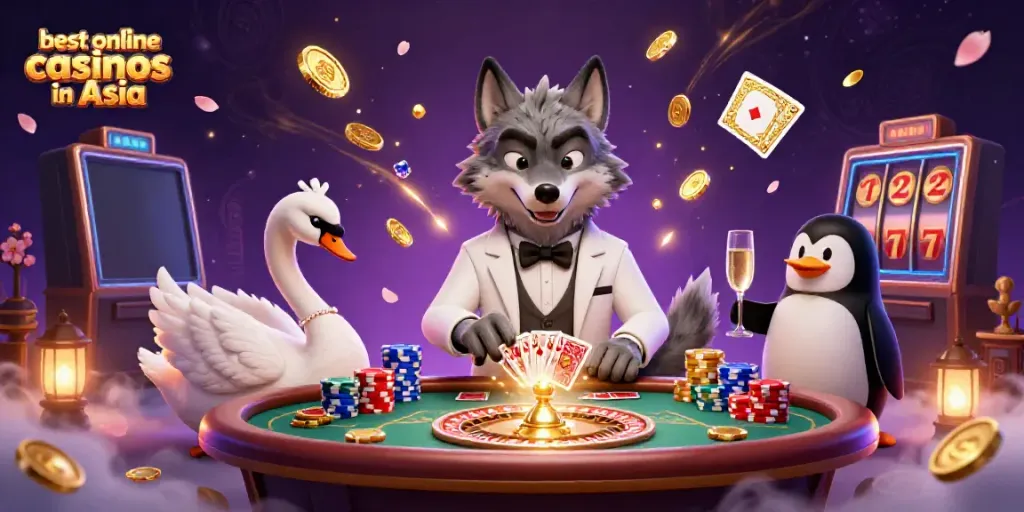 Experience excitement at the best online casinos in Asia with an elegant baccarat scene.