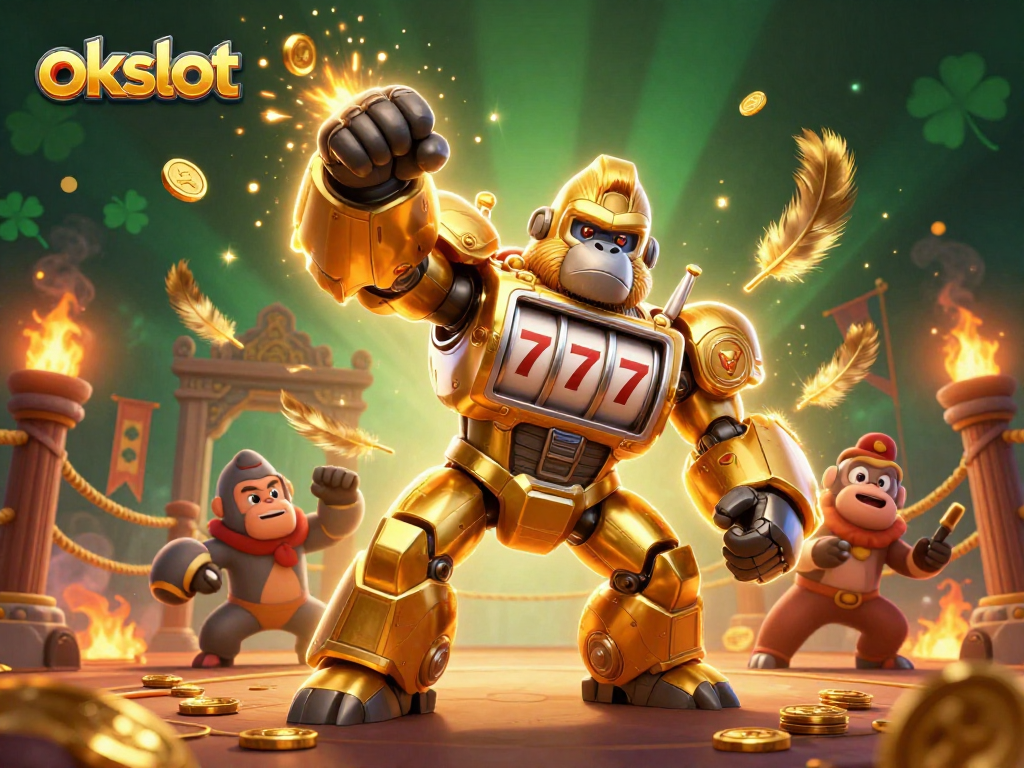 เล่นเกมสล็อตออนไลน์ที่ okslot ท่ามกลางการพนันที่เต็มไปด้วยความตื่นเต้น