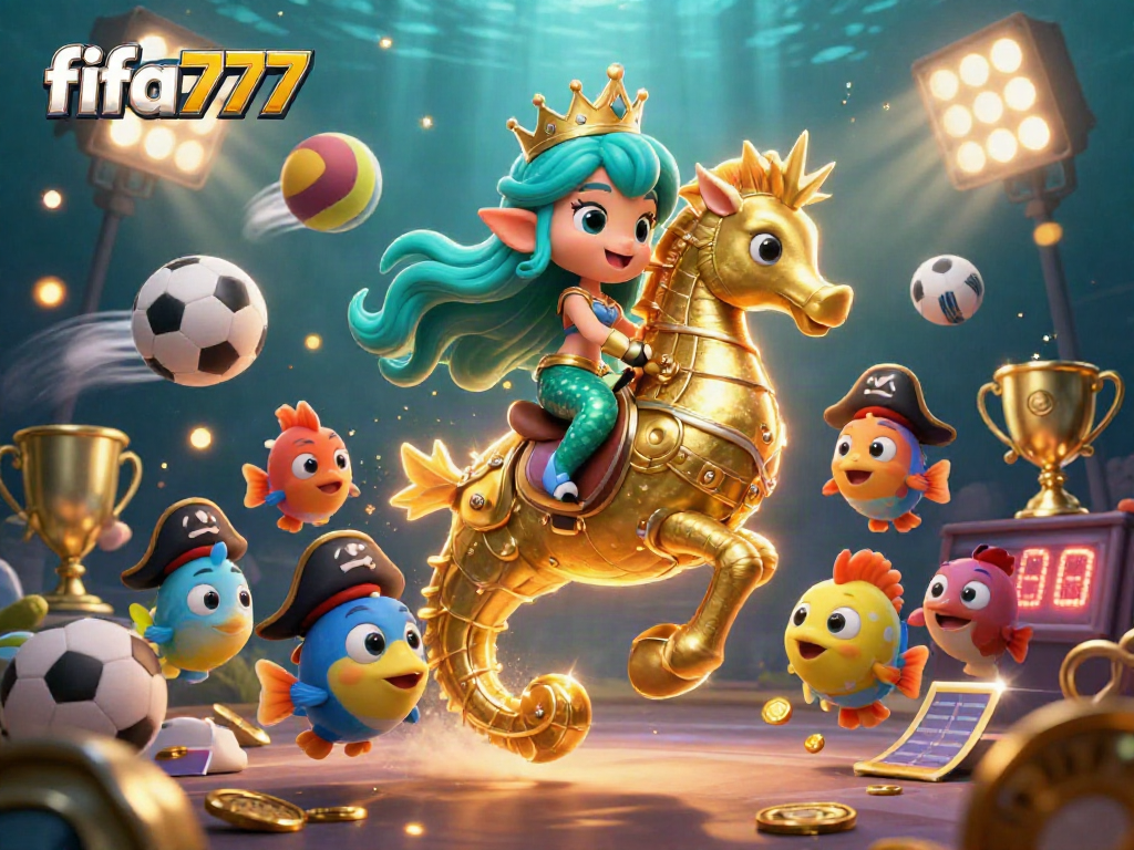 Experience thrilling gameplay at fifa777 with vibrant underwater adventure visuals!