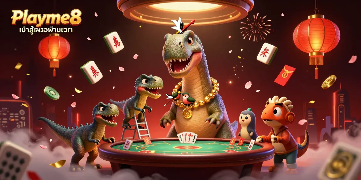 เล่นเกมคาสิโนออนไลน์ Playme8 เข้าสู่ระบบผ่านเว็บ พร้อมบรรยากาศที่เต็มไปด้วยความบันเทิง