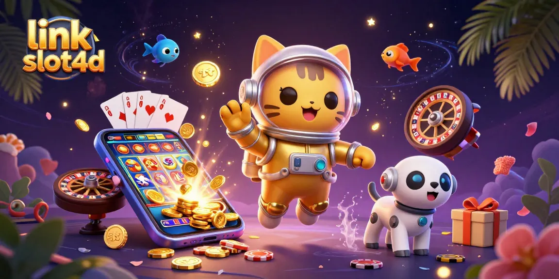 Isi ulang game dengan link slot4d, perpaduan karakter luar angkasa dan elemen kasino yang dinamis.