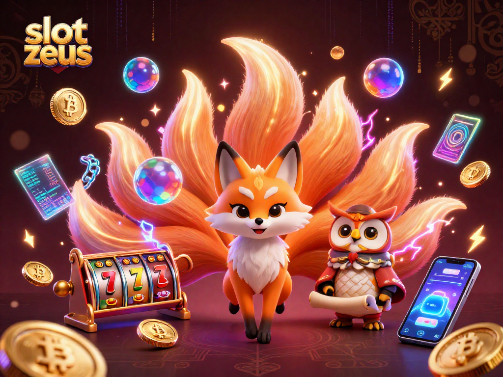 Experience slot zeus excitement with vibrant characters and casino elements igniting the scene.