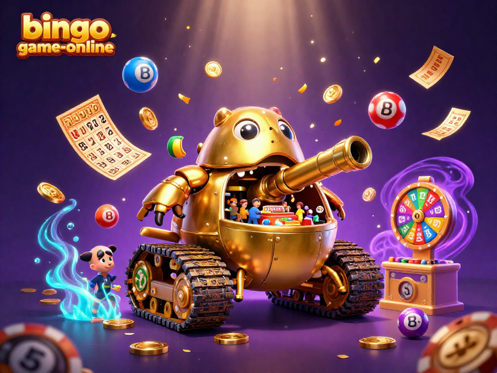 Experience the vibrant excitement of bingo-game-online with a 3D casino beetle and lottery elements!