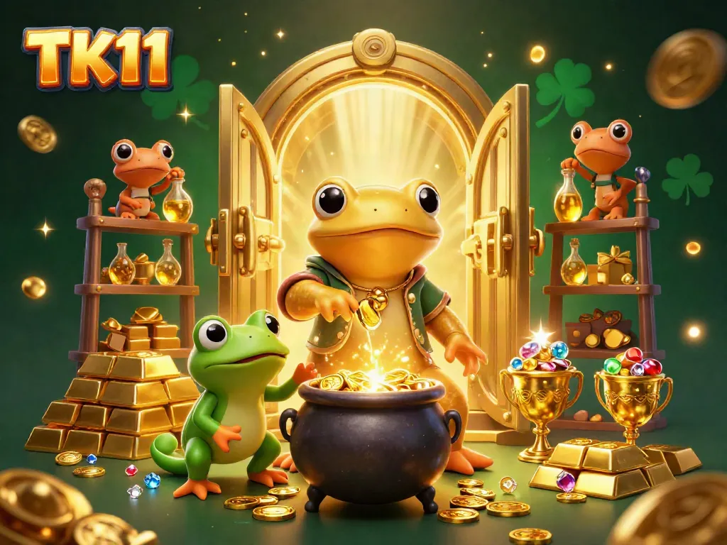 Engage with the exciting casino world at TK11, featuring rich gold transmutation and magical characters.
