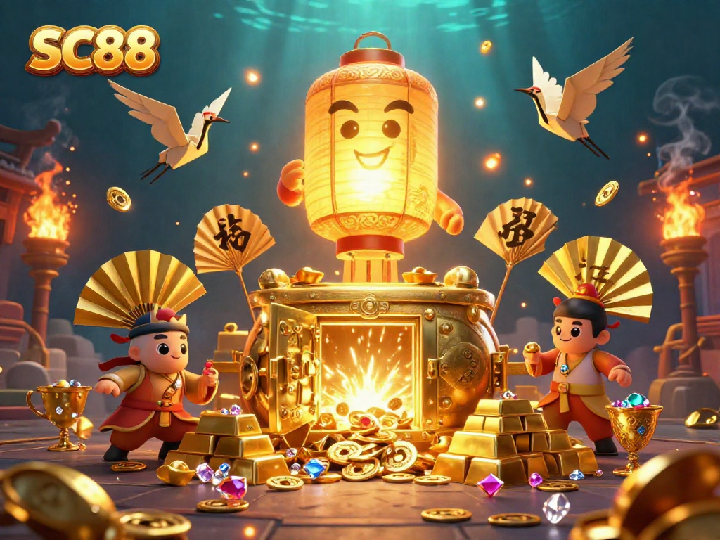 Experience the thrill of SC88 with vibrant casino visuals and dynamic gameplay elements.