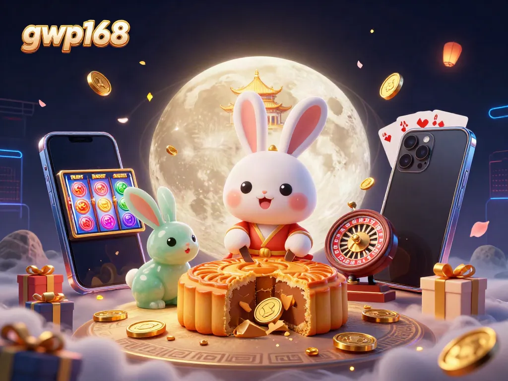 GWP168 menghadirkan kelincahan kelinci bulan pada permukaan lunar memproduksi chip poker dengan kegembiraan.