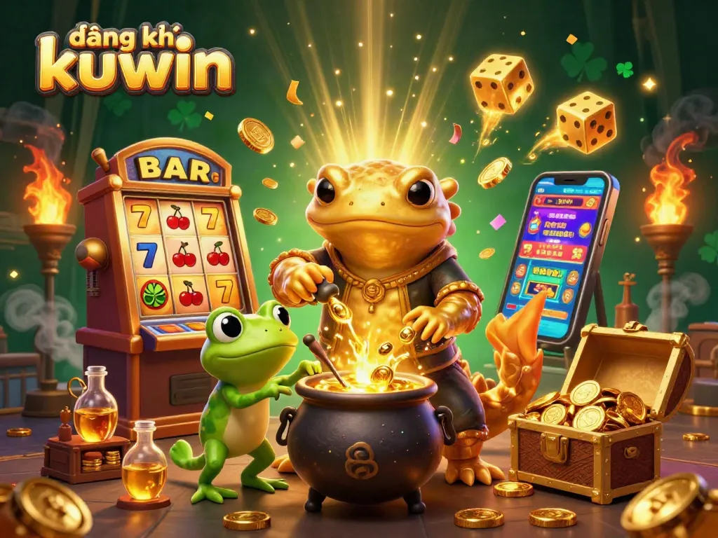 Engage in đăng ký kuwin to unveil your fortune with gold coins and dynamic casino elements.