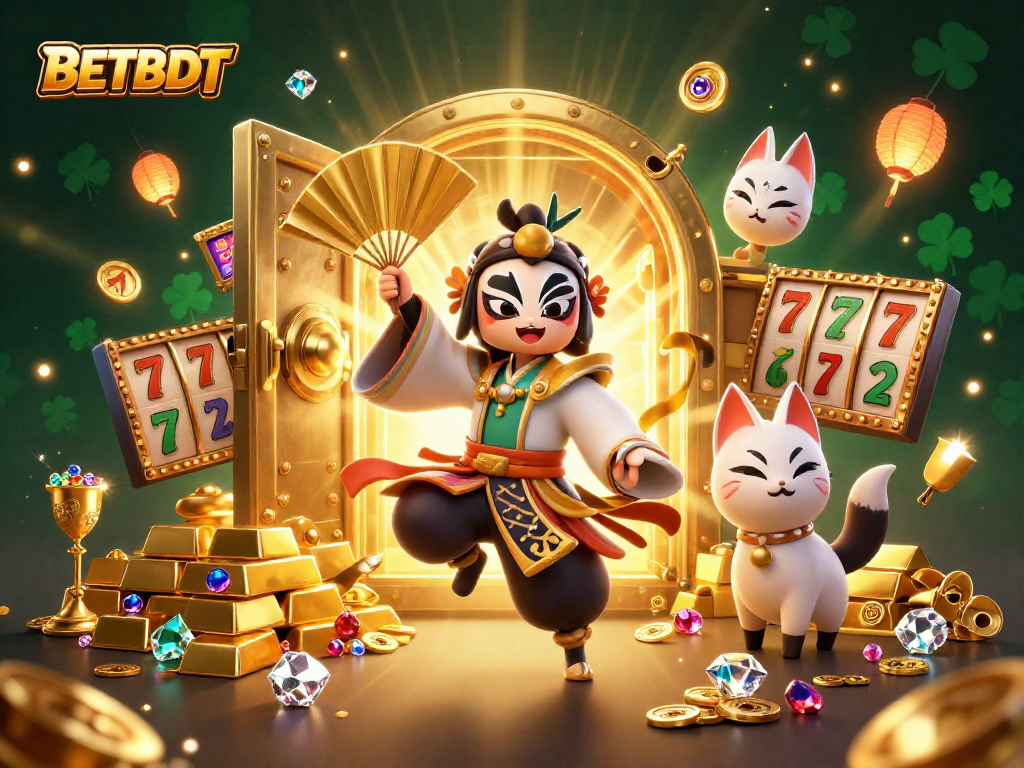 Experience thrilling gameplay at BETBDT with vibrant slot reels and stunning characters.