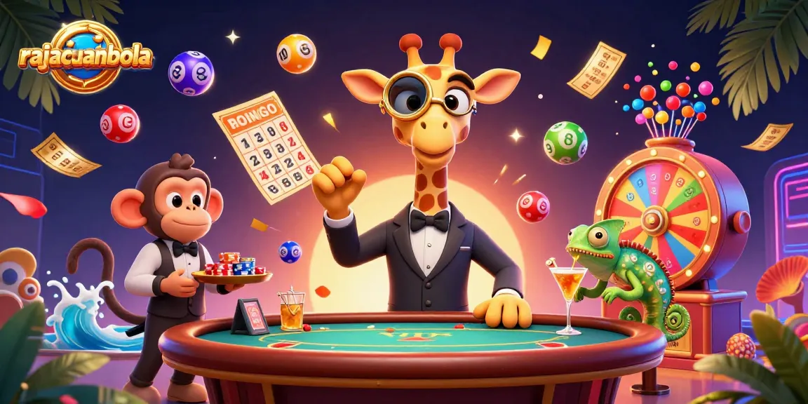 Experience the vibrant excitement of rajacuanbola gaming with a rich, dynamic casino scene.