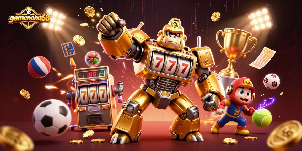 Engage in thrilling gameplay with gamenohu68 featuring dynamic sports elements and extravagant casino visuals.