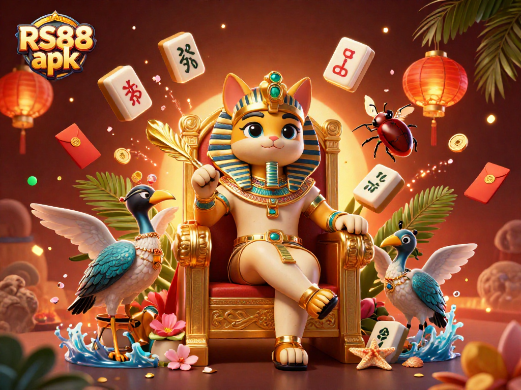 Experience thrilling gameplay with RS88 apk in a vibrant casino scene full of excitement and energy.