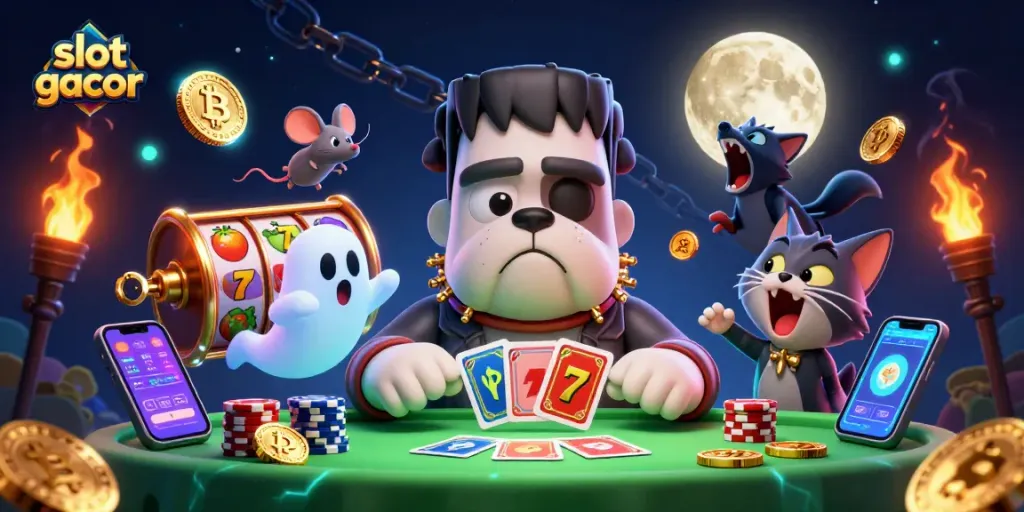 Slot gacor memberikan pengalaman seru dengan simbol buah dan jackpot di meja kasino.