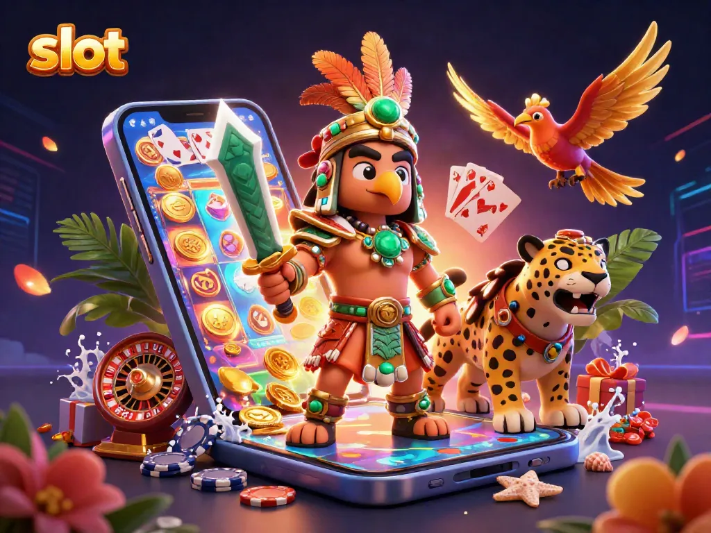 Menangkan slot dengan memainkan perangkat slot canggih dan karakter Aztec yang penuh warna.