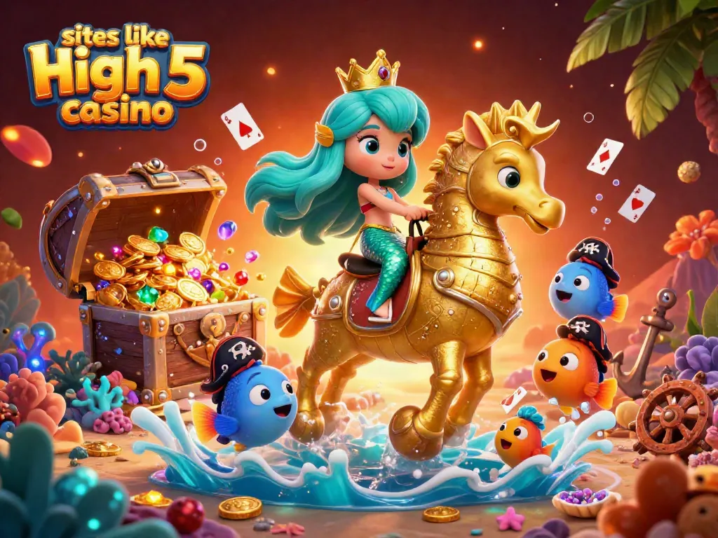 Engage with thrilling games on sites like High 5 Casino featuring vibrant characters and dynamic casino elements.