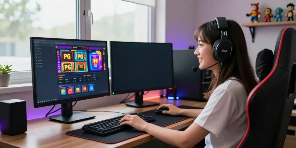 Pengguna merasakan keseruan bermain slot di MAHJONG118 dengan tampilan modern.