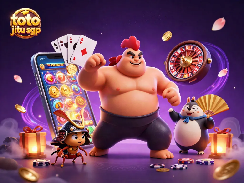 Taruhan seru dengan toto jitu sgp dan ilustrasi casino yang menarik.