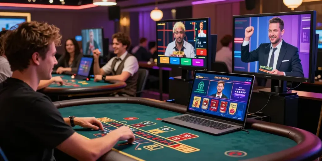 EE88 live casino session with players enjoying Baccarat in an immersive online gaming environment.