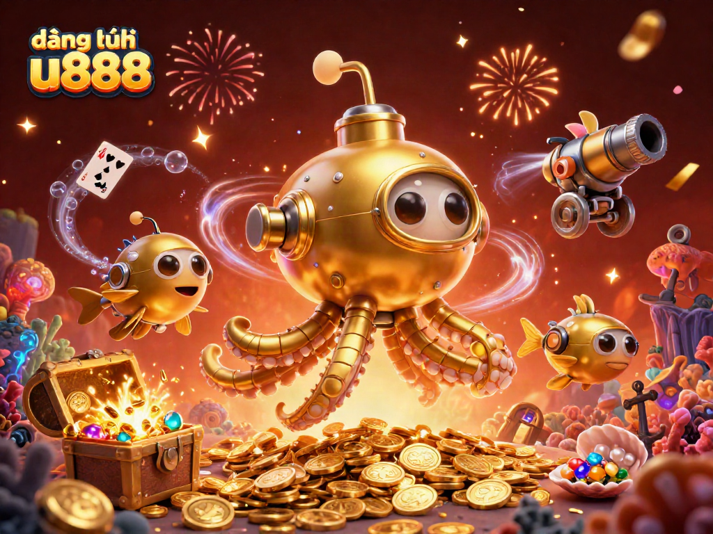 Join the excitement of đăng ký u888 with vibrant casino-themed 3D illustrations!