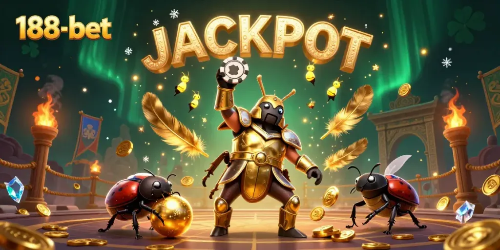 Celebrate your wins at 188-bet with dynamic casino characters in an exciting 3D scene!