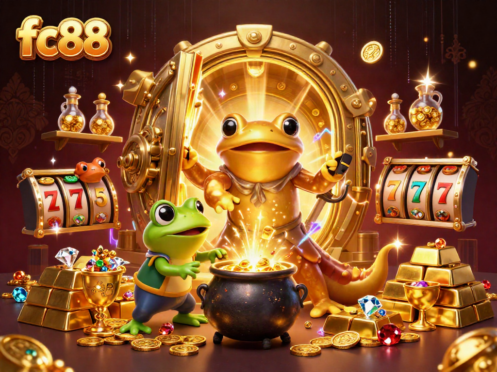 fc88 mang đến hình ảnh chất lượng cực cao của một sòng bạc ảo sống động với các nhân vật kỳ ảo.