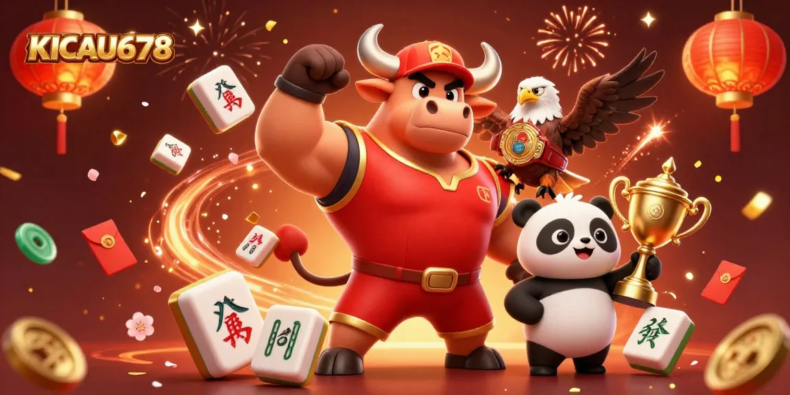 KICAU678 players engage with modern casino elements inspired by gaming trends and vibrant celebrations.