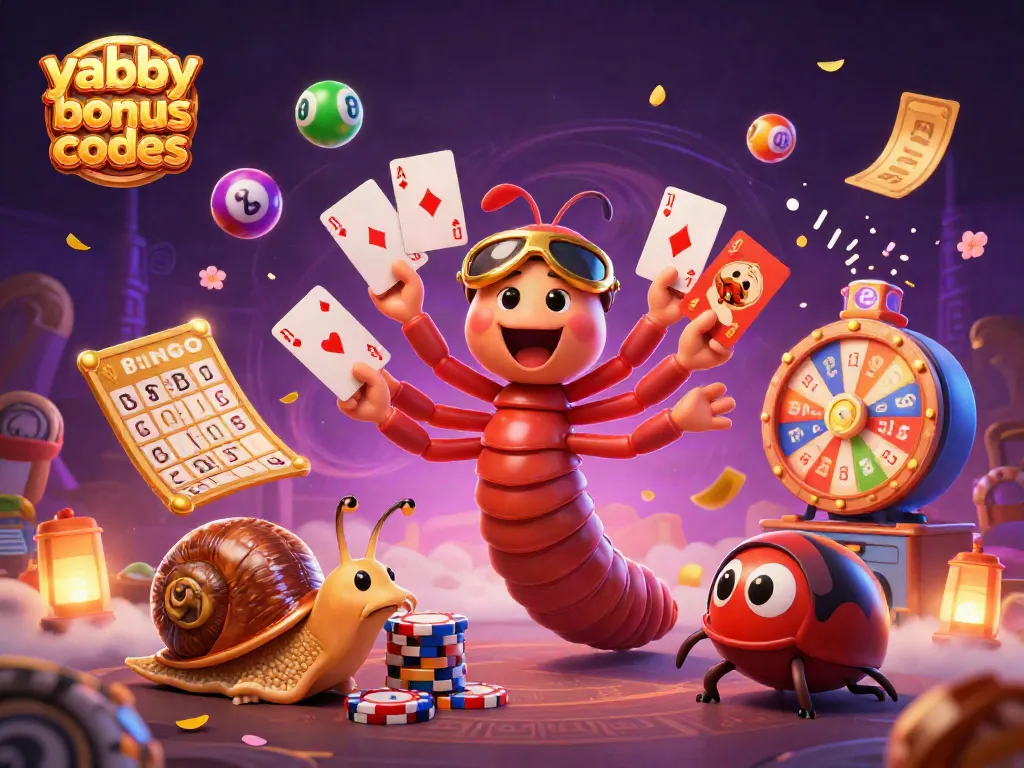 Experience the thrill of winning with Yabby Casino bonus codes in an enchanting casino scene.